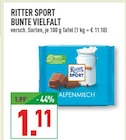 Bunte Vielfalt im Angebot bei Marktkauf in Schwerte Bunte Vielfalt Angebote von Ritter Sport bei Marktkauf Schwerte für 1,11 €