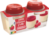 Panna Cotta et Coulis de Framboise - MILSANI en promo chez Aldi Panna Cotta et Coulis de Framboise - MILSANI dans le catalogue Aldi