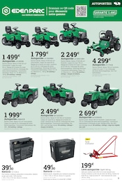 Tondeuse Autoportée Angebote im Prospekt "Préparez les beaux jours" von Espace Emeraude Tondeuse Autoportée Angebote im Prospekt "Préparez les beaux jours" von Espace Emeraude auf Seite 3