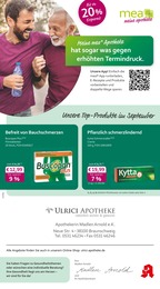 mea - meine apotheke Prospekt für Braunschweig mit 4 Seiten mea - meine apotheke Prospekt für Braunschweig: "Unsere September-Angebote", 4 Seiten, 01.09.2025 - 30.09.2025