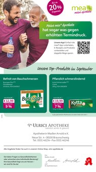 mea - meine apotheke Prospekt Unsere September-Angebote mit 4 Seiten