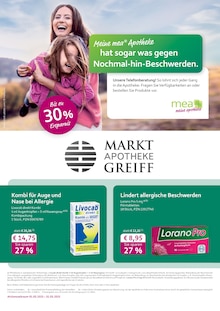 mea - meine apotheke Prospekt Unsere März-Angebote mit 4 Seiten