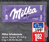 Aktuelles Schokolade Angebot bei EDEKA in Freiburg (Breisgau) ab 1,82 €