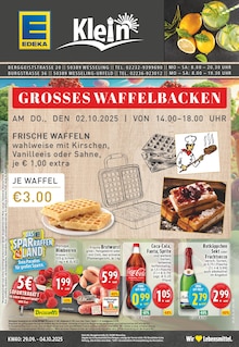 Aktueller EDEKA Prospekt "Aktuelle Angebote" Seite 1 von 24 Seiten für Wesseling