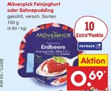 Feinjoghurt oder Sahnepudding von Mövenpick im aktuellen Netto Marken-Discount Prospekt
