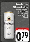 Pils oder Radler Angebote von Krombacher bei EDEKA Meerbusch für 0,79 €