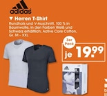 Herren T-Shirt Angebote von adidas bei V-Markt Augsburg für 19,99 €