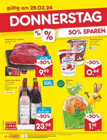 Roastbeef im Netto Marken-Discount Prospekt "Aktuelle Angebote" mit 56 Seiten (Bergisch Gladbach)