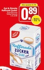 Raffinade Zucker im Angebot bei WEZ in Bad Oeynhausen Raffinade Zucker Angebote von Gut & Günstig bei WEZ Bad Oeynhausen für 0,89 €
