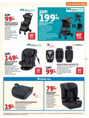 Promos Poussette Canne dans le catalogue "LA RENTRÉE À PRIX K.O." de Auchan Hypermarché Poussette Canne en promo dans le catalogue Auchan Hypermarché à la page 33