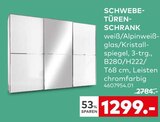 Schwebetürenschrank im aktuellen porta Möbel Prospekt