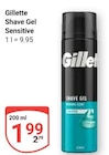 Shave Gel Sensitive bei GLOBUS im Roggentin Prospekt für 1,99 €