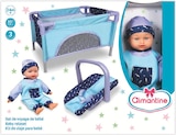 Set voyage poupon - AIMANTINE en promo à 19,99 € chez Supermarchés Match Set voyage poupon - AIMANTINE dans le catalogue Supermarchés Match