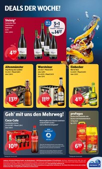 Coca Cola im Getränke Hoffmann Prospekt "Aktuelle Angebote" mit 8 Seiten (Falkensee)
