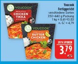 Chicken Tikka im Angebot bei Marktkauf in Görlitz Chicken Tikka Angebote von Youcook bei Marktkauf Görlitz für 3,79 €