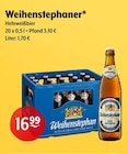 Hefeweißbier bei Getränke Hoffmann im Freiberg Prospekt für 16,99 €