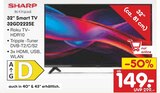 32" Smart TV 32GD2225E Angebote von Sharp bei Netto Marken-Discount Schenefeld für 149,00 €