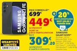 Promo Galaxy S23 FE à 449,00 € dans le catalogue Hyper U à Mûrs-Erigné