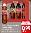 Aktuelles Coca-Cola oder Mezzo Mix oder Fanta Orange Angebot bei E center in Lahr (Schwarzwald) ab 9,99 €