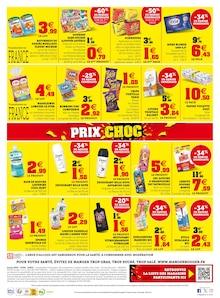 Prospectus Super U à L'Île-d'Yeu, "PRIX CHOC", 2 pages de promos valables du 26/08/2025 au 30/08/2025