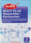 Wasserfilter-Kartuschen Multi Plus oder Universal von Rubin im aktuellen Rossmann Prospekt