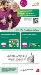 mea - meine apotheke Prospekt für Würzburg mit 4 Seiten mea - meine apotheke Prospekt für Würzburg: "Unsere September-Angebote", 4 Seiten, 01.09.2025 - 30.09.2025