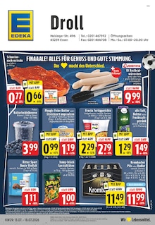 EDEKA Prospekt der Woche "Aktuelle Angebote" Seite 1, 13.07.2026 bis 18.07.2026 für Essen Aktueller EDEKA Prospekt "Aktuelle Angebote" Seite 1 von 24 Seiten für Essen