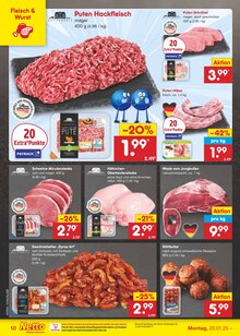 Hackfleisch im Netto Marken-Discount Prospekt "Aktuelle Angebote" mit 59 Seiten (Krefeld)