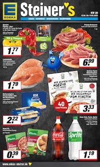 EDEKA Prospekt der Woche "Aktuelle Angebote" Seite 1, 12.05.2025 bis 17.05.2025 für Rosendahl Aktueller EDEKA Prospekt "Aktuelle Angebote" Seite 1 von 21 Seiten für Rosendahl