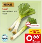 Lauch im Netto Marken-Discount Prospekt Lauch von HEIMAT im aktuellen Netto Marken-Discount Prospekt für 0,66 €