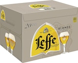 Bière Blonde 6,6% vol. - LEFFE en promo chez Casino Supermarchés Mérignac à 14,50 €
