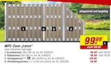 toom Baumarkt Wolfen - WPC-Zaun „Lasse“ Angebot im Prospekt WPC-Zaun „Lasse“ bei toom Baumarkt im Wolfen Prospekt für 44,99 €