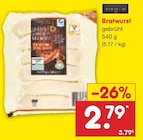 Netto Marken-Discount Asendorf - Bratwurst Angebot im Prospekt Bratwurst bei Netto Marken-Discount im Asendorf Prospekt für 2,79 €