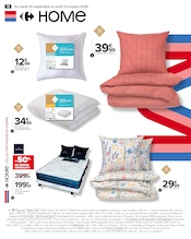 Couette Angebote im Prospekt "HOME : Des idées déco qui vous ressemblent !" von Carrefour auf Seite 18
