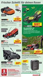 Einhell Angebot im aktuellen toom Baumarkt Prospekt auf Seite 17