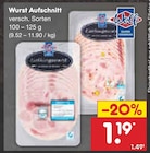 Aktuelles Wurst Aufschnitt Angebot bei Netto Marken-Discount in Stuttgart ab 1,19 €