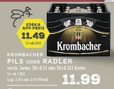 PILS im Angebot bei EDEKA in Voerde PILS Angebote von Krombacher bei EDEKA Voerde für 11,49 €