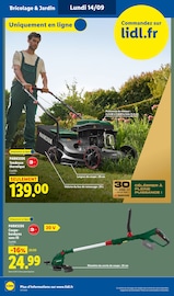 Promos Tondeuse À Gazon dans le catalogue "Ça vaut le coup." de Lidl Tondeuse À Gazon en promo dans le catalogue Lidl à la page 8