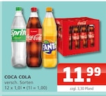 Aktuelle Coca Cola Angebote bei Getränke Oase in Marl Aktuelles COCA COLA Angebot bei Getränke Oase in Marl ab 11,99 €