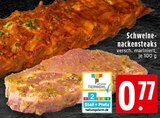 Aktuelle Schweinefleisch Angebote bei EDEKA in Remscheid Aktuelles Schweine-nackensteaks Angebot bei EDEKA in Remscheid ab 0,77 €