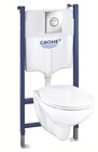 Pack WC suspendu non autoportant Solido Bausail - GROHE en promo chez Screwfix Cambrai à 259,00 €