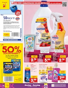 Waschmittel im aktuellen Netto Marken-Discount Prospekt (Leverkusen) Waschmittel im Netto Marken-Discount Prospekt "Aktuelle Angebote" mit 71 Seiten (Leverkusen)