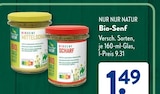 Bio-Senf von Nur Nur Natur im aktuellen ALDI SÜD Prospekt für 1,49 €