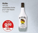 Malibu Angebote bei V-Markt Augsburg für 9,99 €