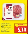 Hamburger vom Rind von Gut&Günstig im aktuellen E center Prospekt