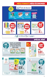 Promos Couches dans le catalogue "SUPER U" de Super U Couches en promo dans le catalogue Super U à la page 11