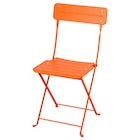 Klappstuhl leuchtend orange für draußen Angebote von SUNDSÖ bei IKEA Regensburg für 35,00 €