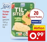 Tilsiter Scheiben im Angebot bei Netto Marken-Discount in Coesfeld Tilsiter Scheiben Angebote von Gutes Land bei Netto Marken-Discount Coesfeld für 0,99 €