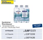 Aktuelles Mineralwasser Angebot bei Metro in Köln ab 3,57 €