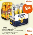Corona oder Desperados von Corona oder Desperados im aktuellen tegut Prospekt für 5,55 €